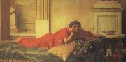 John William Waterhouse The Remorse of Nero after the Murder of his Mother (mk41) Sweden oil painting artist